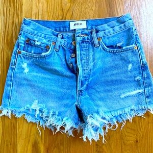 AGOLDE Denim shorts